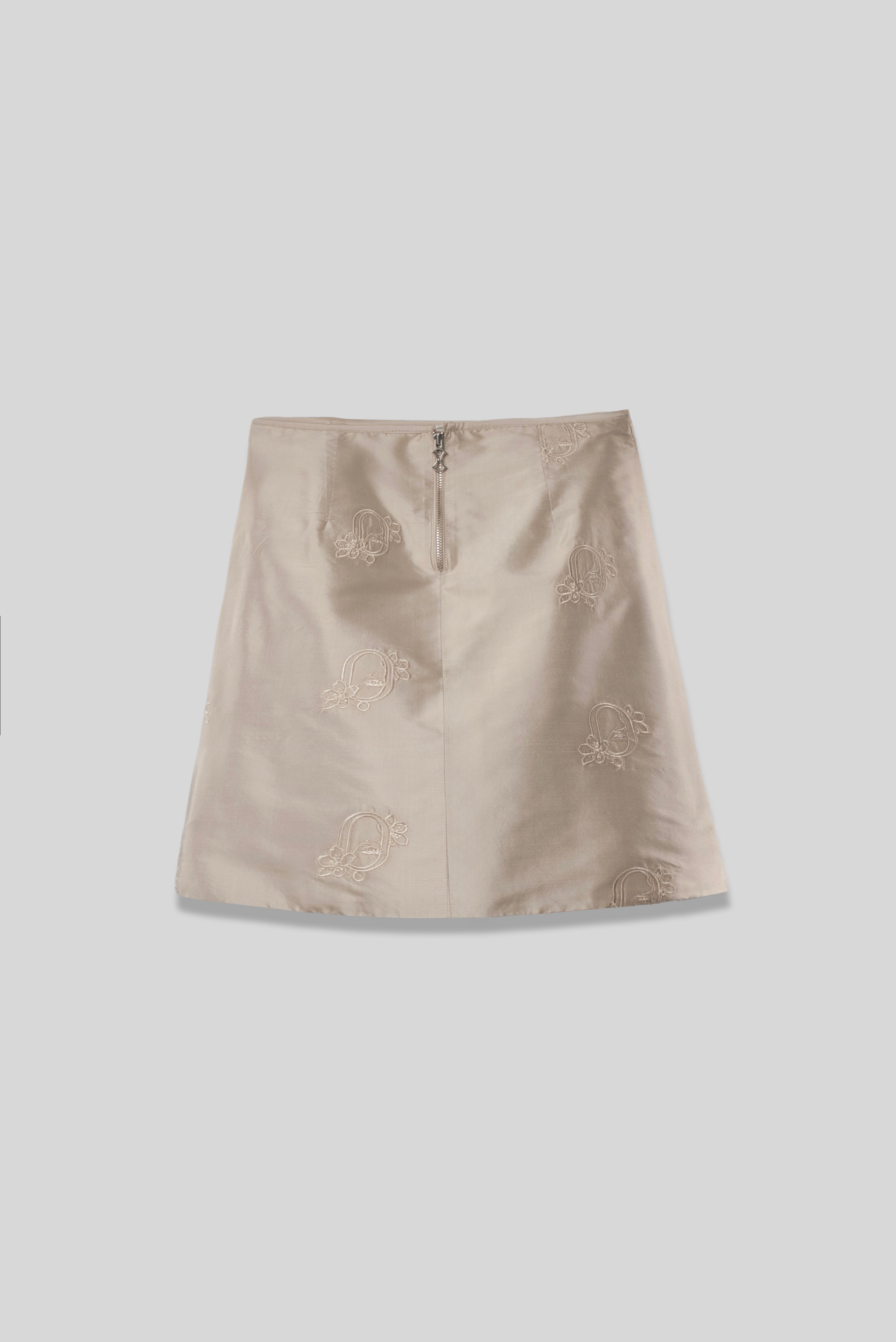 PAREL İŞLEMELİ İPEK ETEK