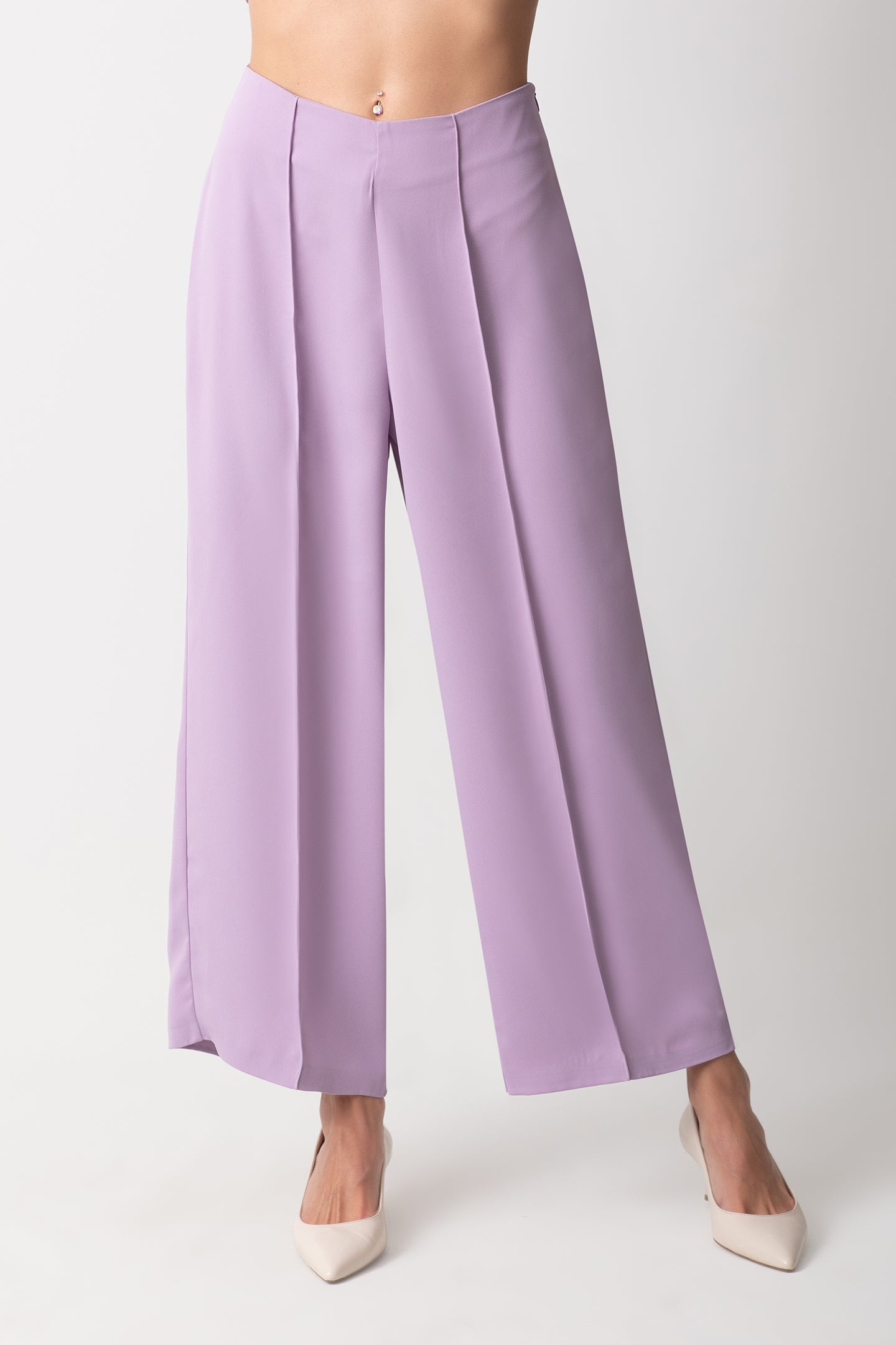MEVSİMLİK LİLA PANTOLON