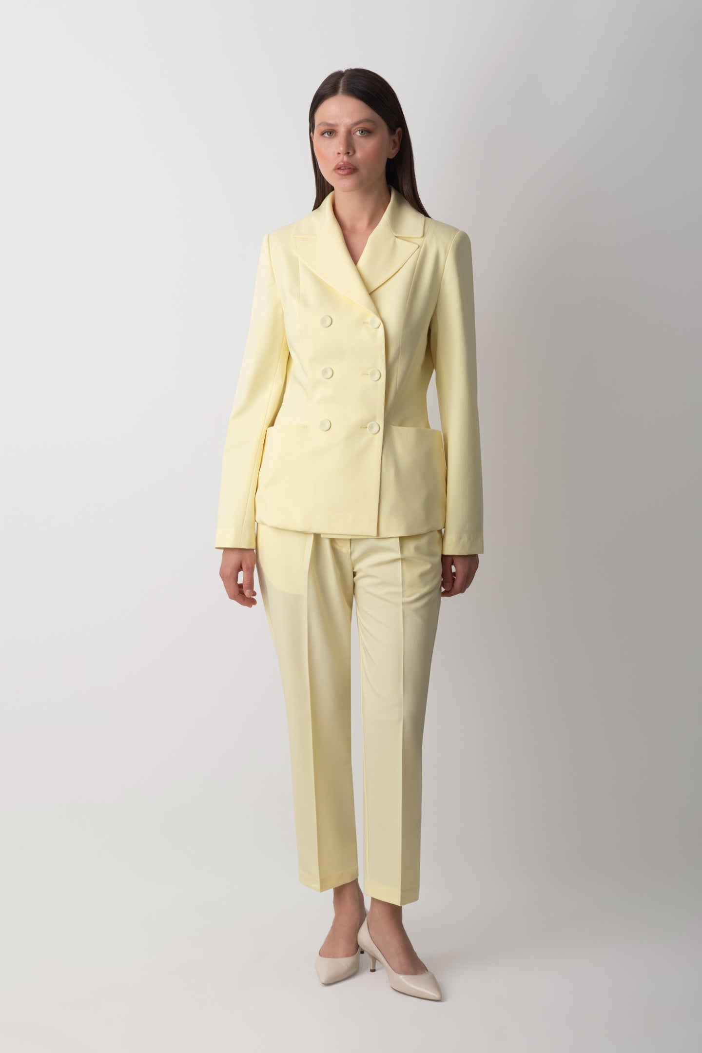 CEPLİ YELLOW BUTTER HAVUÇ PANTOLON