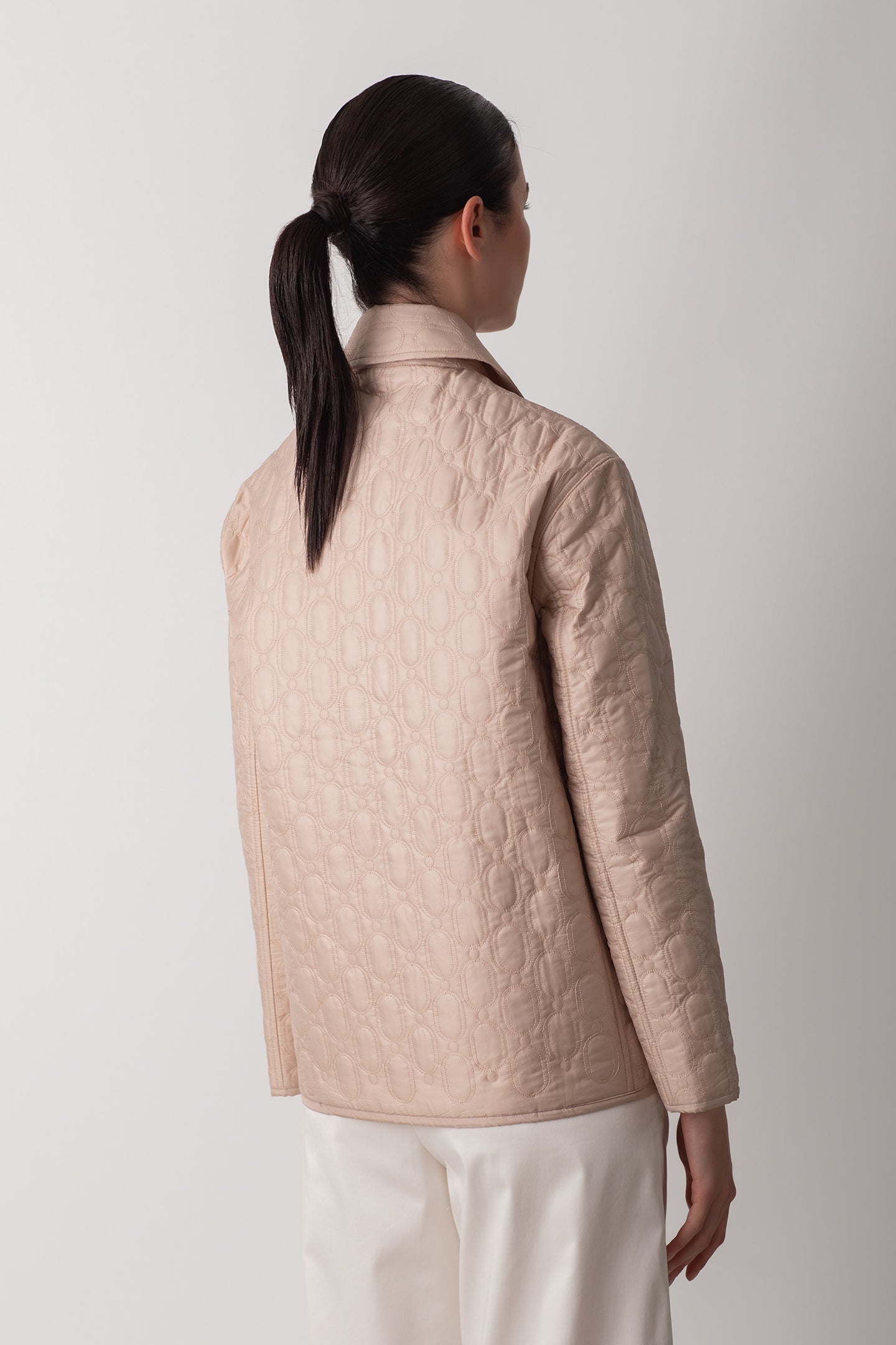 KAPİTONE PAREL CEKET - STONE