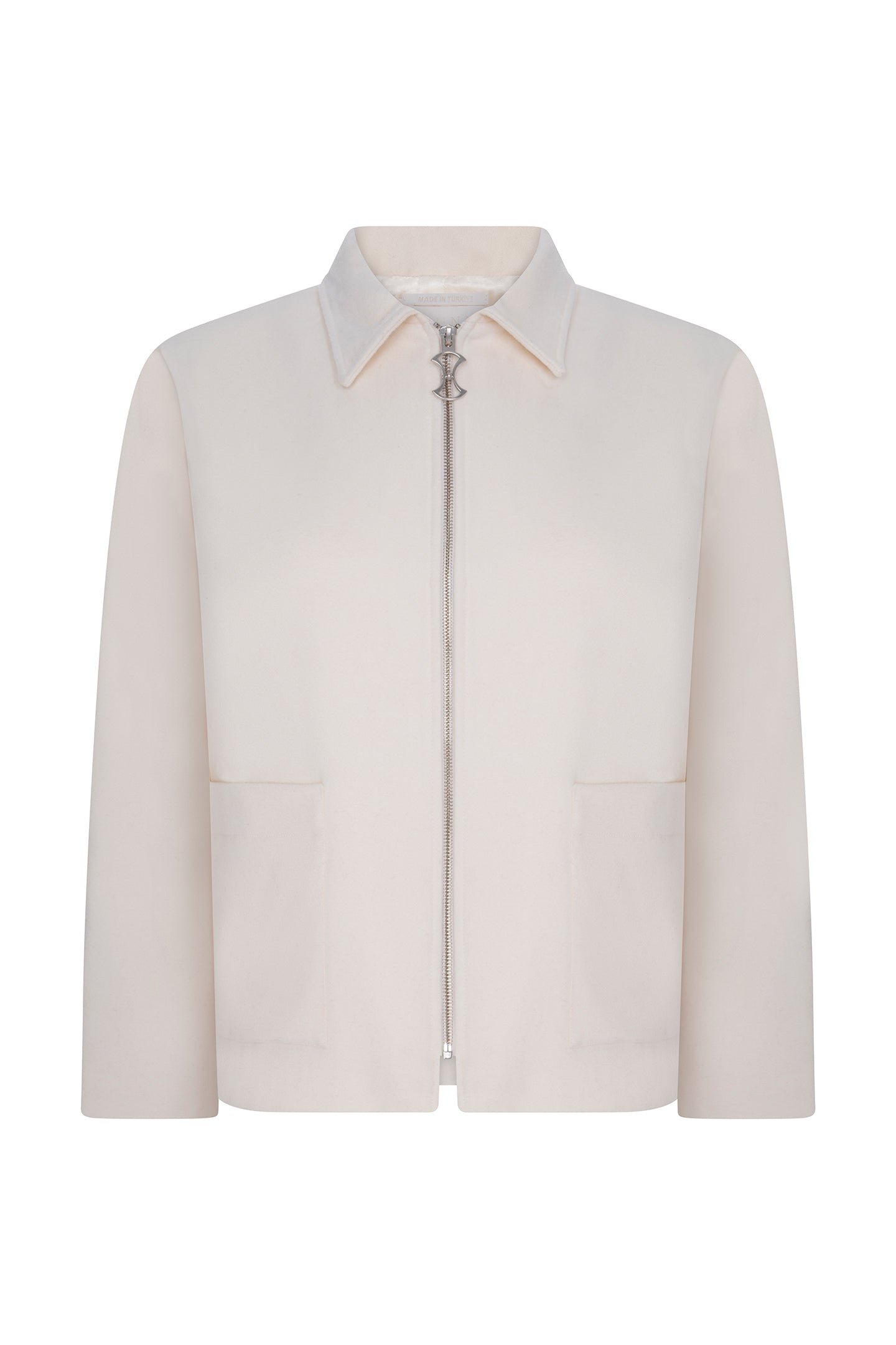 PEARL YÜN SLOGANLI CEKET