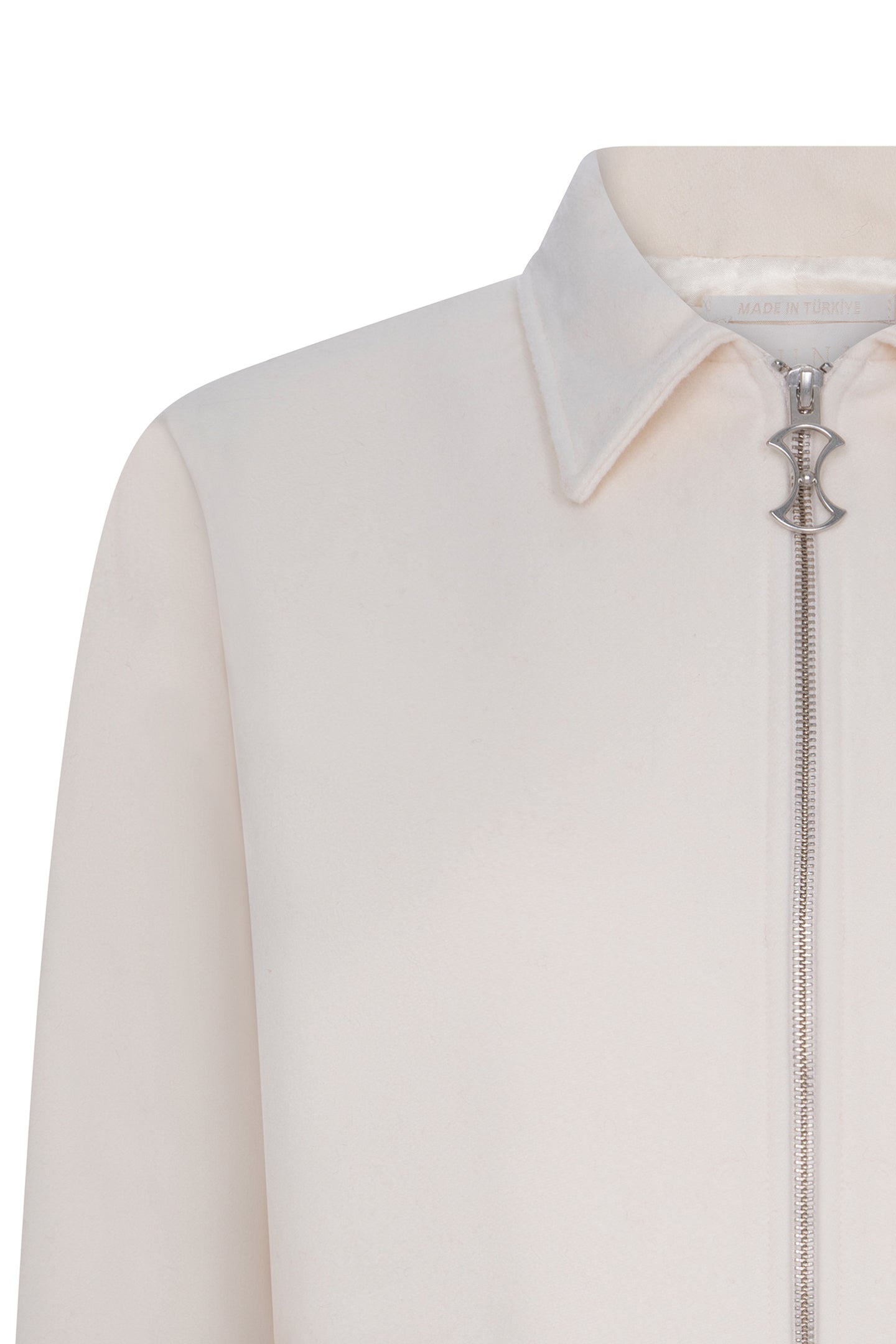 PEARL YÜN SLOGANLI CEKET